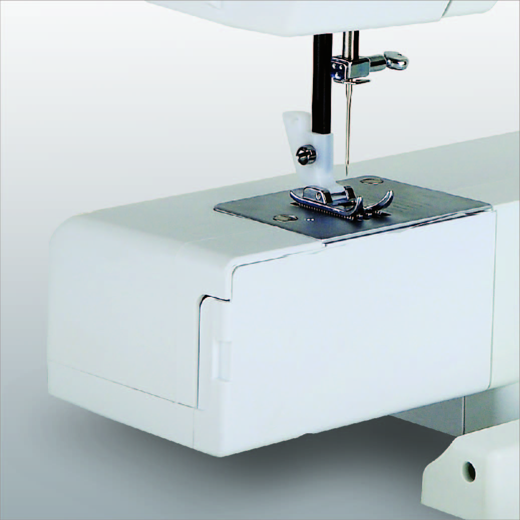 AEG SymaskineFriarm 9 sømme hvid/rød